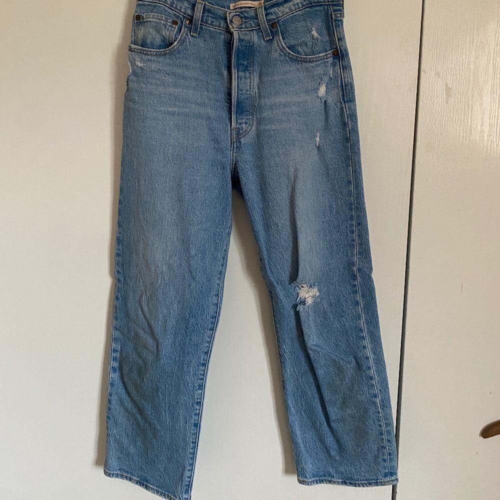 Levi rib cage jeans
